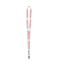 3/4" Fine Print Lanyard