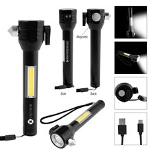 Safety Tool With COB Flashlight 2.0