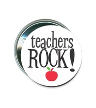 Teachers Rock! Buttons