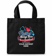Nurses Mini Cotton Gift Tote with Personalization