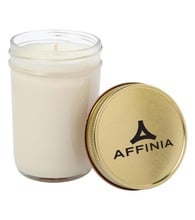 Jelly Jar Candle with Gold Lid