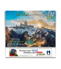 &quot;Viaje a Latino America&quot; Promotional Wall Calendar 2026