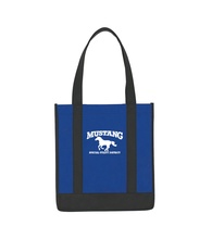 Non Woven Two-Tone Shopper Tote Bag