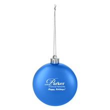 Personalized Flat Round Ornaments