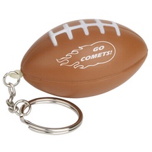 Football Stress Ball Logo Key Chains