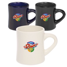 Custom Ceramic 12 oz. Diner Mugs