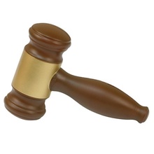 Personalized Gavel Stress Balls