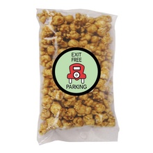 Custom Gourmet Caramel Popcorn Packs