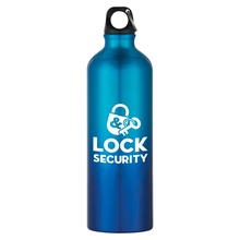 Gradient 25 oz. Custom Aluminum Bike Bottles