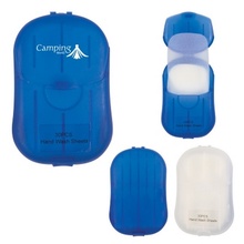 Hand Soap Sheets in Custom Travel Case