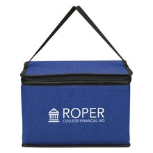 Heathered Non-Woven Custom Cooler Lunch Bags