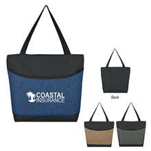 High Line Two-Tone Custom Tote Bags