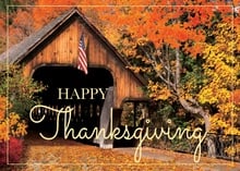 Patriotic Pass Thanksgiving Cards