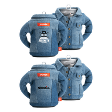The Denim Can Cooler By Puffin Drinkwear