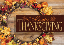 Autumn Harvest Thanksgiving Cards