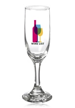 Imprinted Aragon 6 oz. Champagne Glasses
