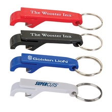 Imprinted Bottle & Can Opener Keyring