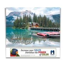 Journey Through Canada Custom Wall Calendar - 2027