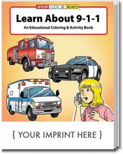 Learn About 911 Coloring & Activities Book