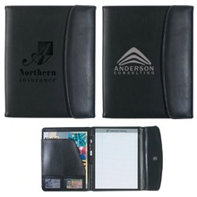 Leather Look 8-1/2" x 11" Promotional Portfolio