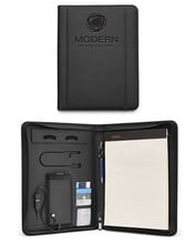 Leeman Roma Tech Portfolio With Power Bank And Wireless Charger