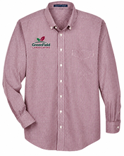 Men's Crown Collection® Gingham Check Woven Dress Shirt