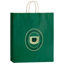 Matte 16" x 6" x 19-1/4" Custom Shopping Bags