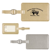 Metallic Luggage Tags