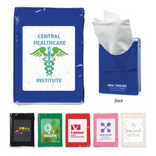 Mini Tissues in Custom Packet