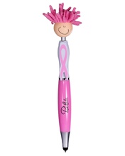 Mop Toppers Pink Ribbon Stylus Pen