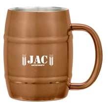 Moscow Mule 14 oz. Personalized Barrel Mugs