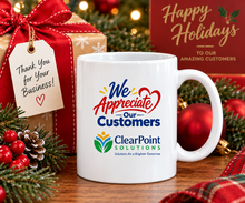 We Appreciate Our Customers 11 oz. Mug with your Logo