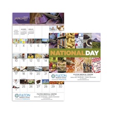 National Day Wall Calendar - 2027