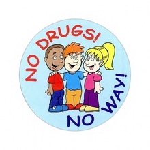 No Drugs, No Way Stickers