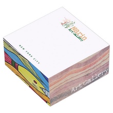 Non-Adhesive Custom 3" x 3" x 1-1/2" Cubes