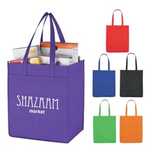 Non-Woven Market Custom Shopper Tote Bags