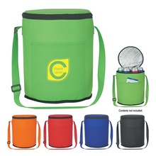 Imprinted Non-Woven Round Cooler Bags