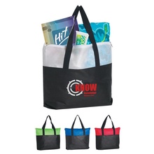 Non-Woven Zippered Tote Bags with Personalization