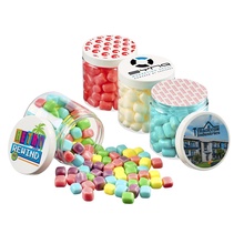 8 oz Jar of Mini Candy Covered Marshmallows