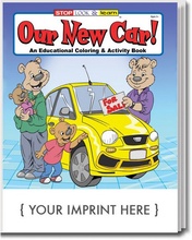 Our New Car Coloring & Activities Book
