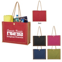 Paradise Jute Custom Tote Bags