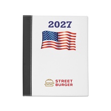 Patriotic Flag Manager Date Log Custom Calendar