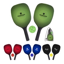 Promotional Pickleball Set in Mesh Bag