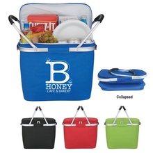 Custom Picnic Fun Collapsible Cooler Basket