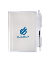 Clear-View Jotter Notebook & Pen 3.375" X 4.125"