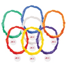 Plastic Leis with Medallion