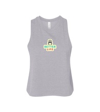 Bella+Canvas® Women's Racerback Cropped Tank - Screen Print