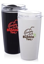 16 oz. Verano Plastic Coffee Tumblers