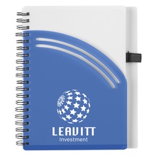 Rainbow Spiral Notebook with Pen
