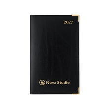 Roma Bonded Leather Pocket Pal Calendar